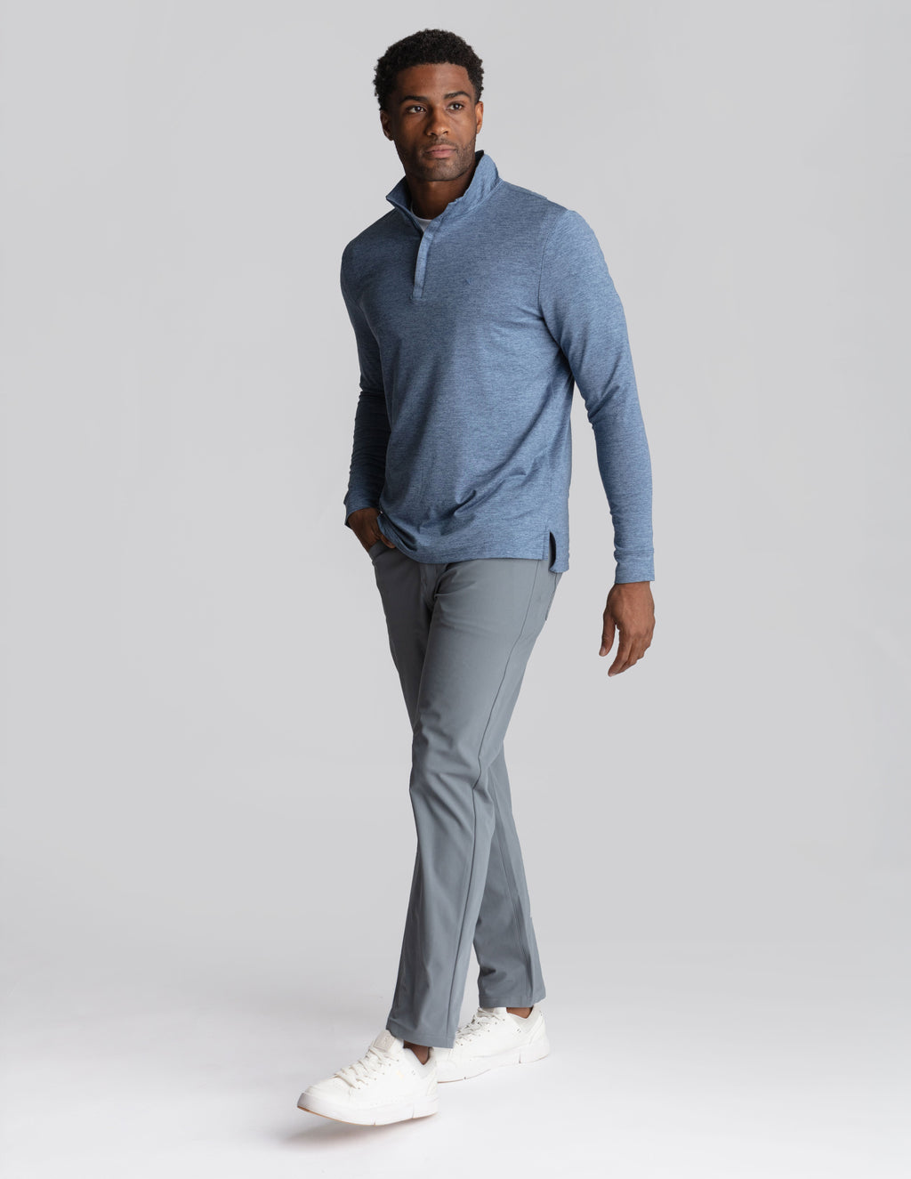 5-Pocket Tech Pants - Dark Gray - Classic Fit (The Thunder Runs)