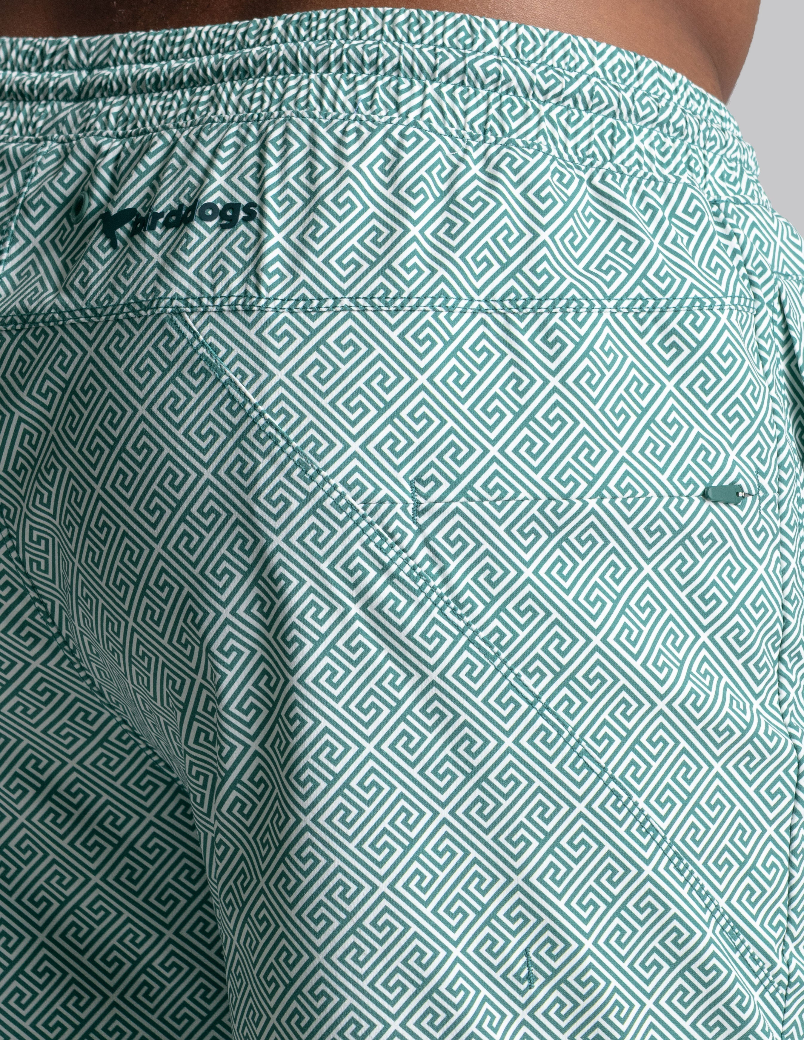 Swim Shorts - Delphi Green (The Ibiza Ease)