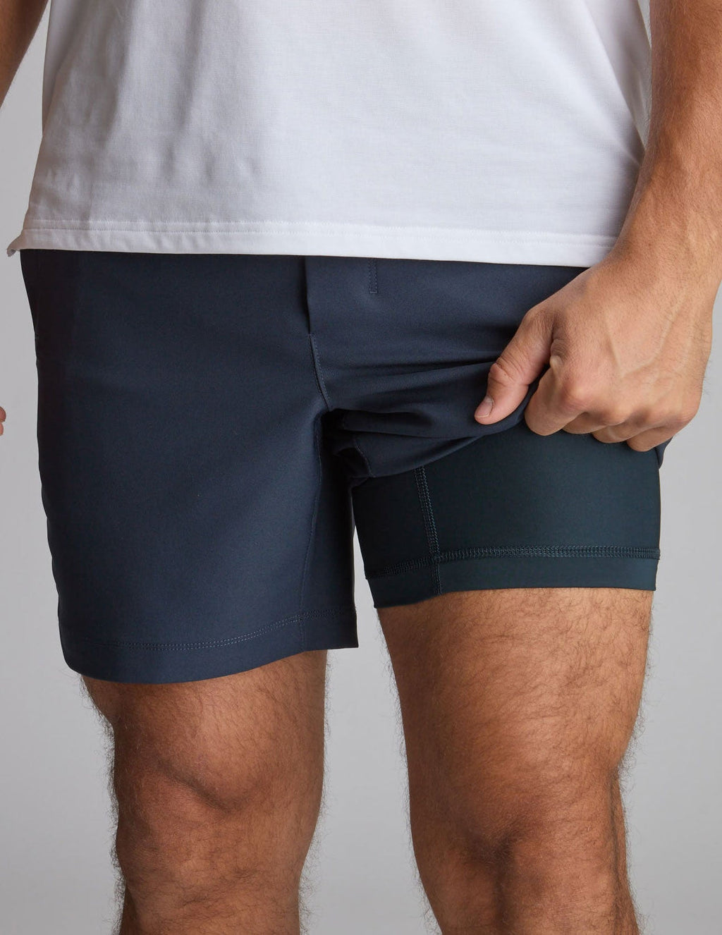 3 in 1 Khaki Shorts - Navy &amp; Hanami Heat (The Roppongi Rockstars)