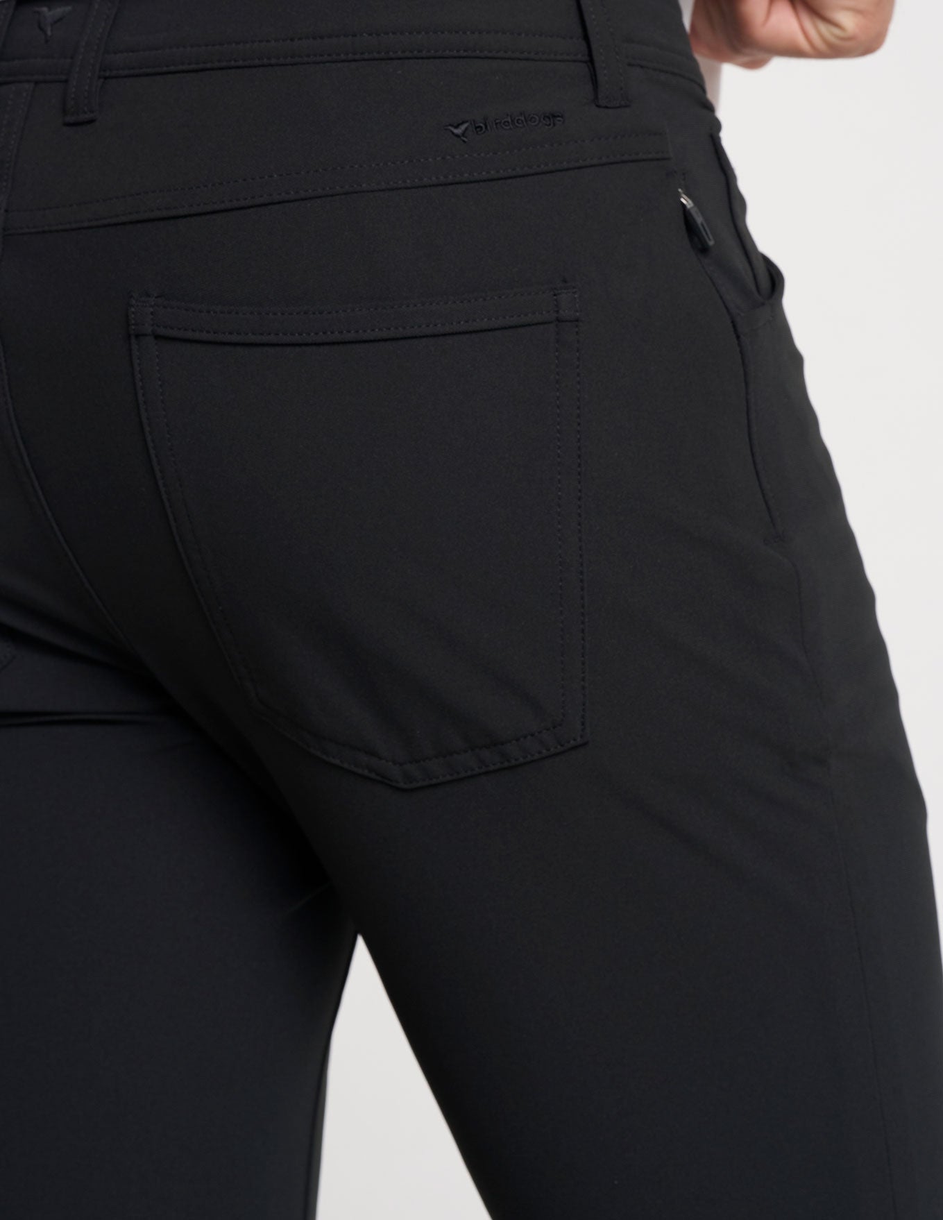 5-Pocket Tech Pants - Black - Slim Fit (Buzzed Gravity)
