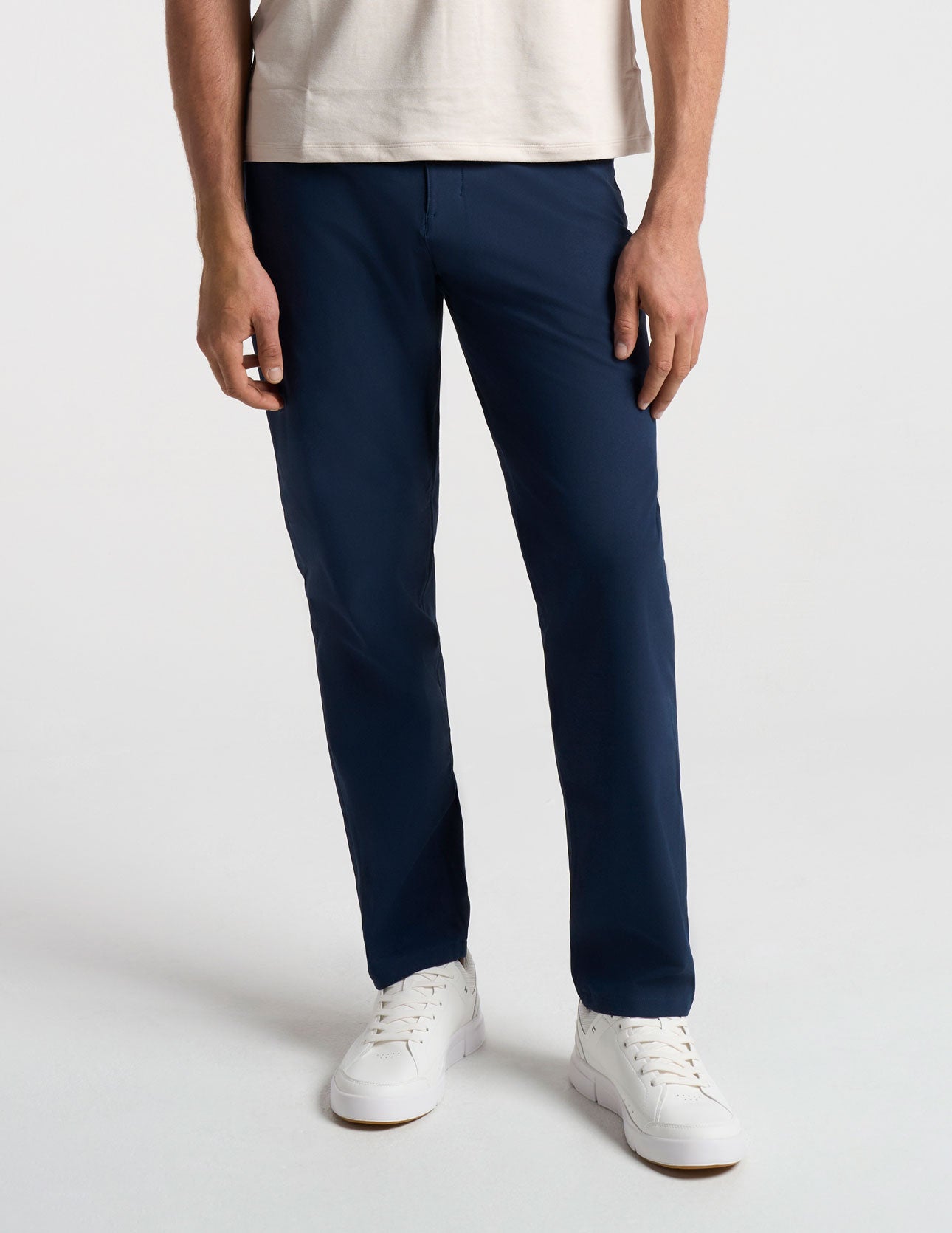 5-Pocket Tech Pants - Navy - Classic Fit (The Apollowned)