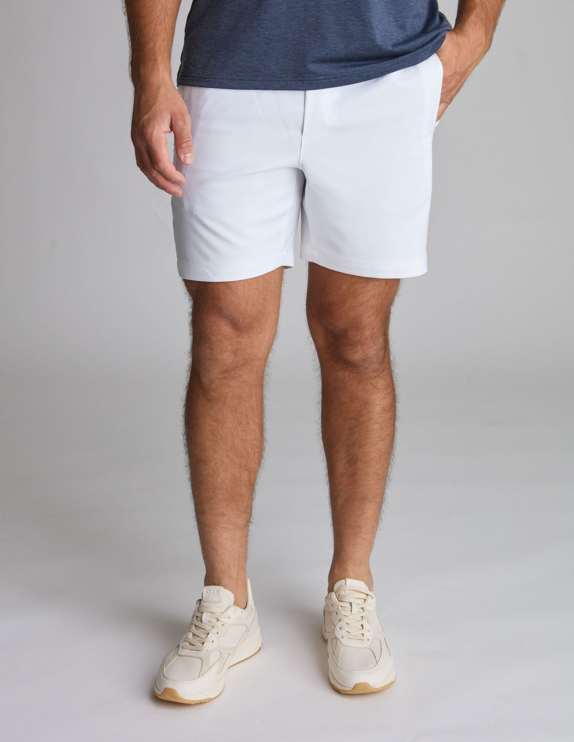 3 in 1 Khaki Shorts - White &amp; Full Glory (The No Metric Systems)