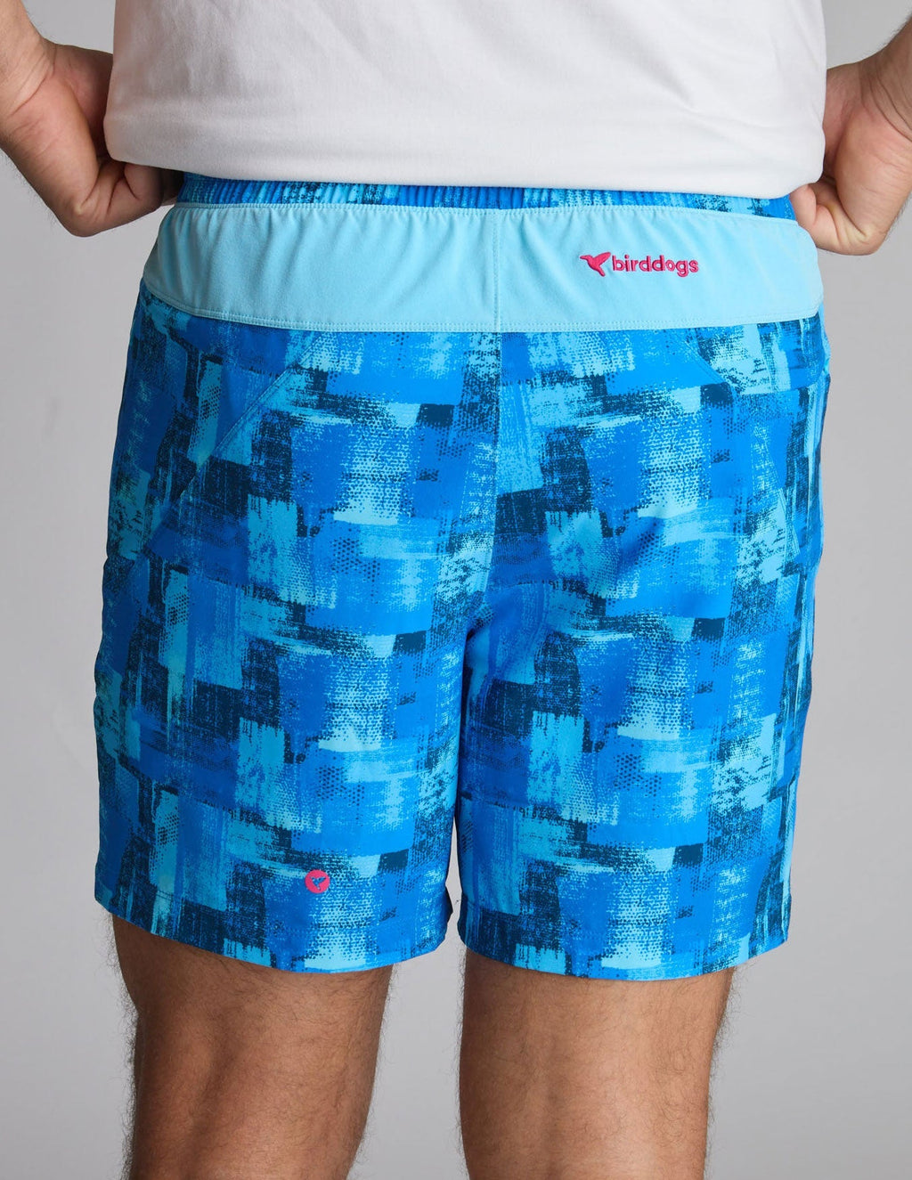 Gym Shorts - Blue-casso (The Deep Thoughts)