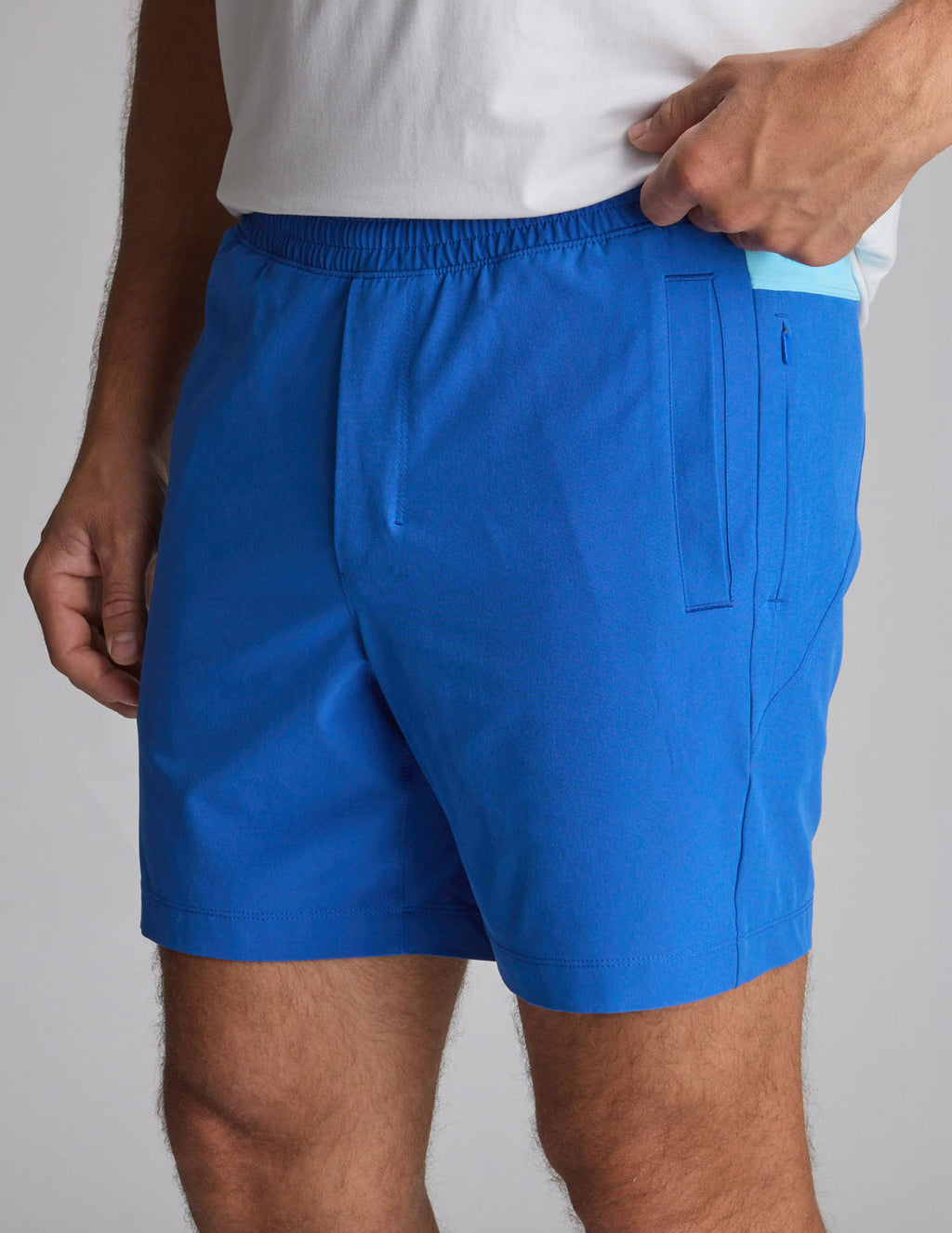Gym Shorts - Wave Maker Blue (The Dock Gobblins)