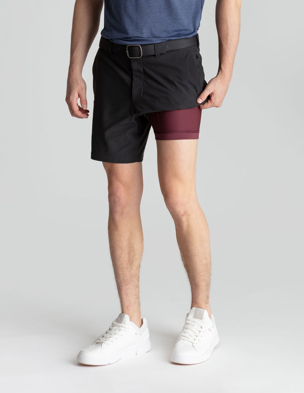 Golf Shorts - Black (The Bethpage Slacks)