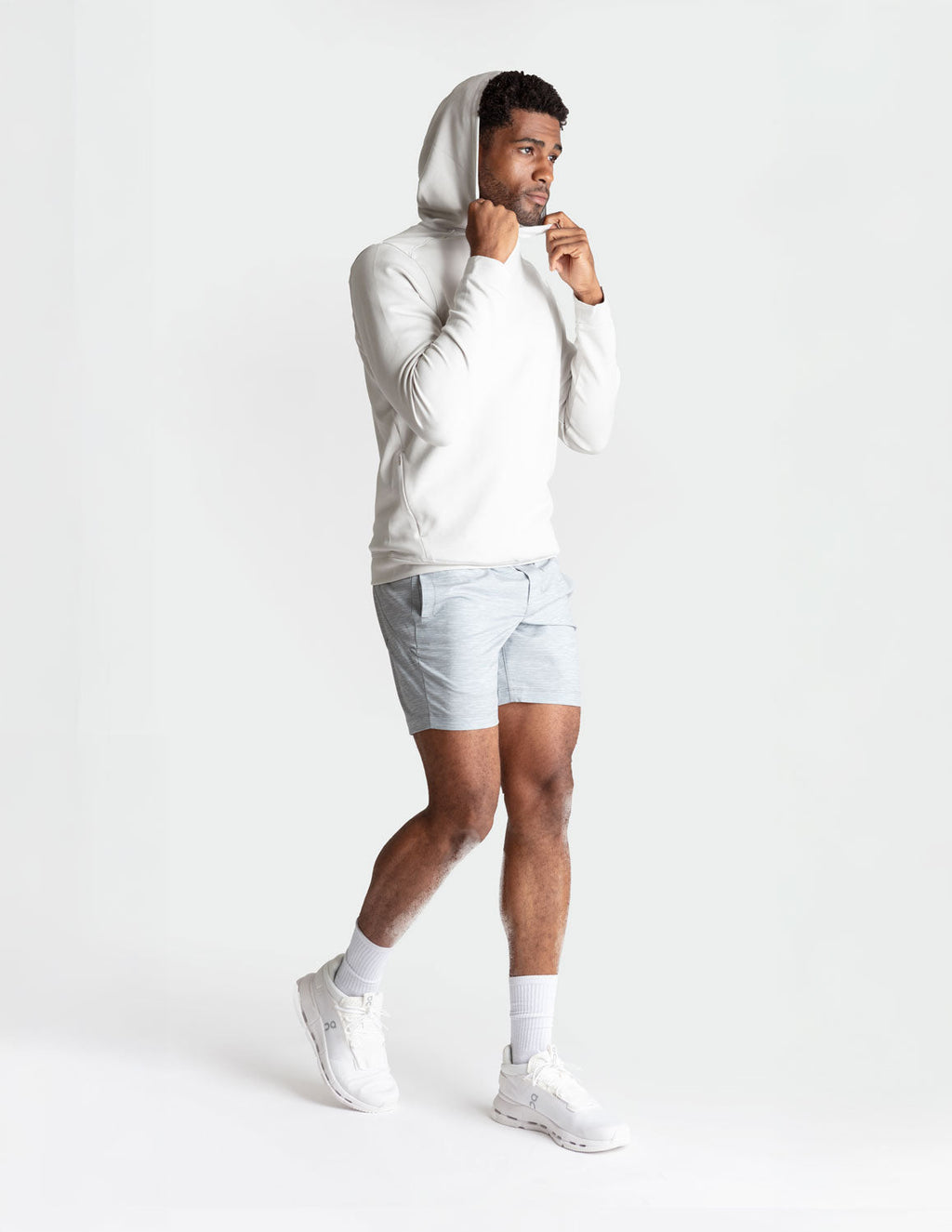Performance Hoodie - Glacier Grey (The Dawn Patrol)